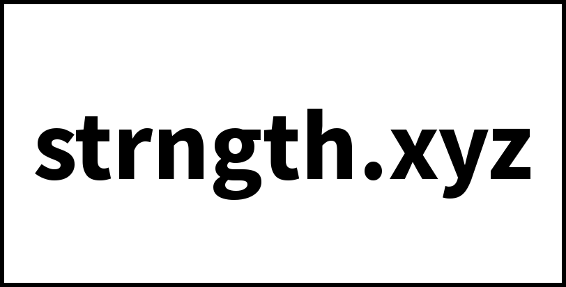 strngth.xyz