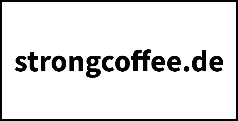 strongcoffee.de