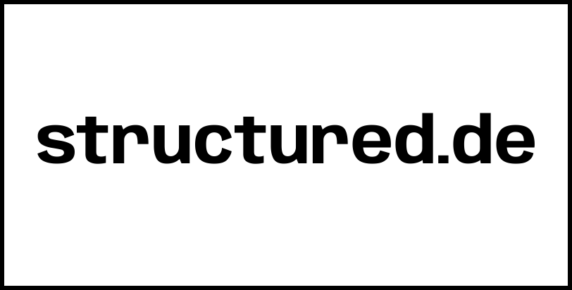 structured.de