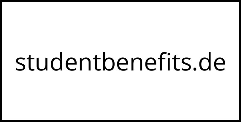 studentbenefits.de