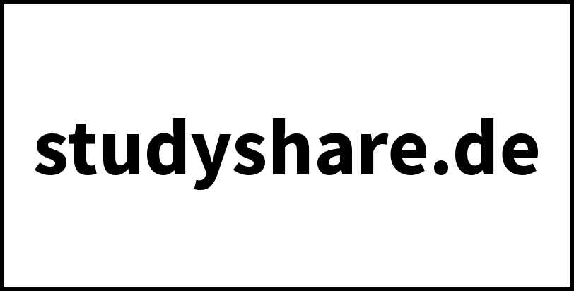 studyshare.de