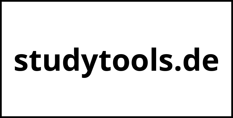 studytools.de