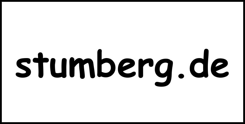 stumberg.de