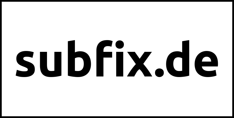 subfix.de