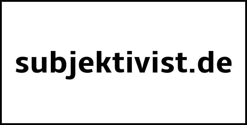 subjektivist.de