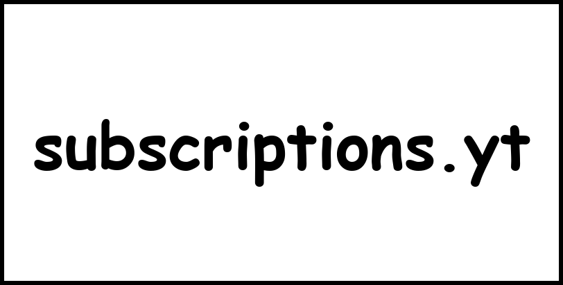 subscriptions.yt