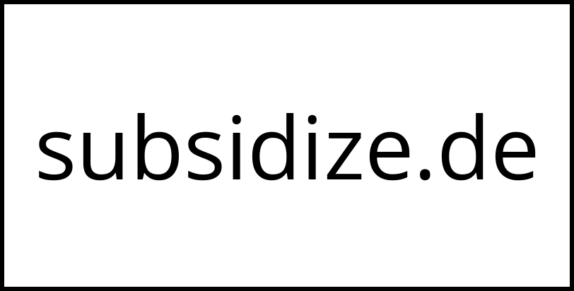 subsidize.de