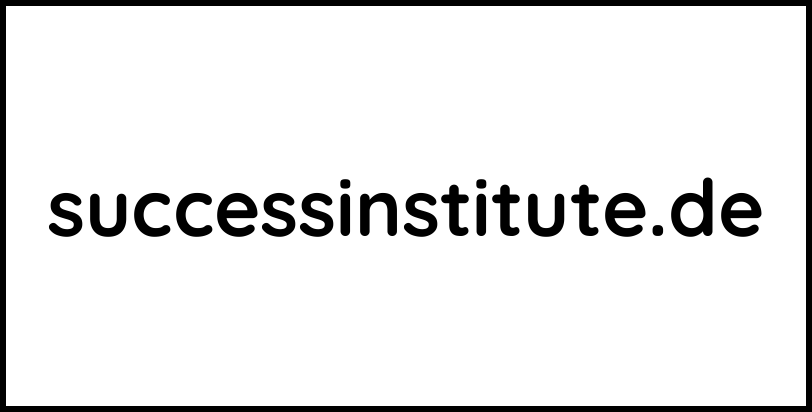 successinstitute.de