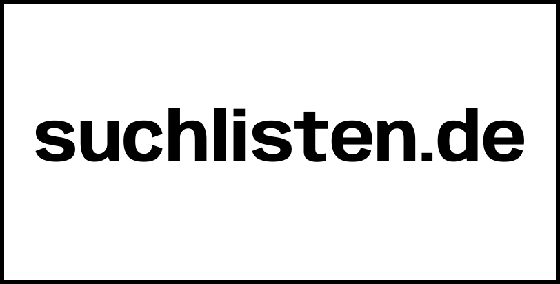 suchlisten.de