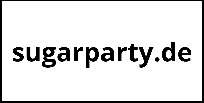 sugarparty.de