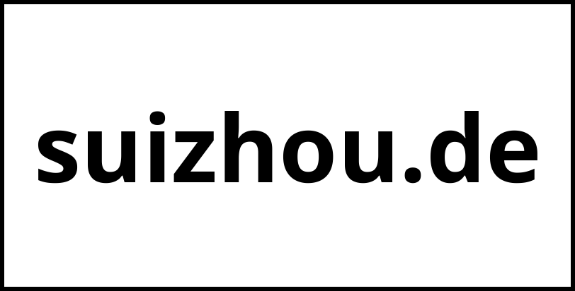 suizhou.de