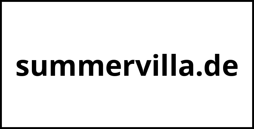 summervilla.de