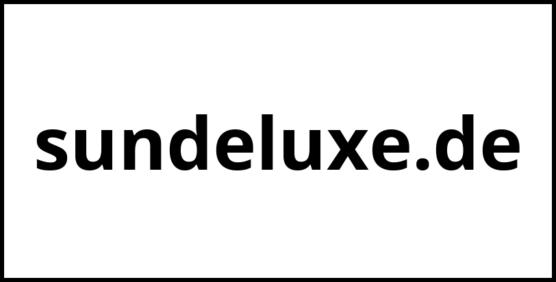 sundeluxe.de