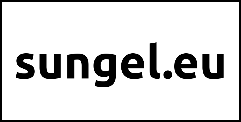 sungel.eu