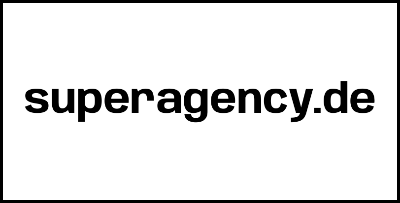 superagency.de