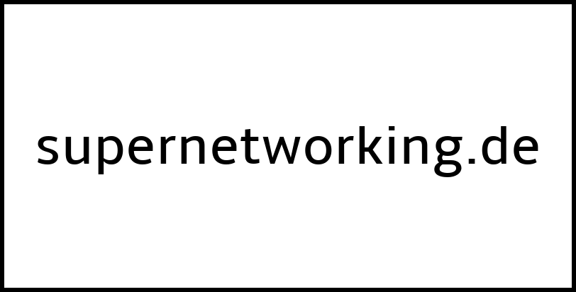 supernetworking.de