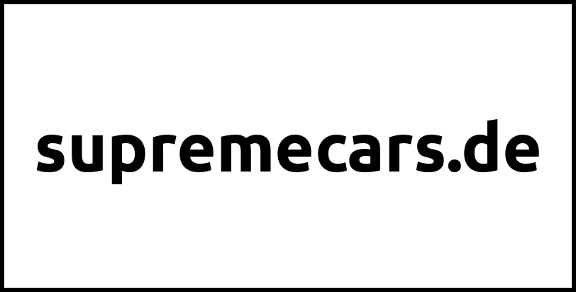 supremecars.de