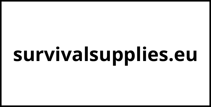 survivalsupplies.eu