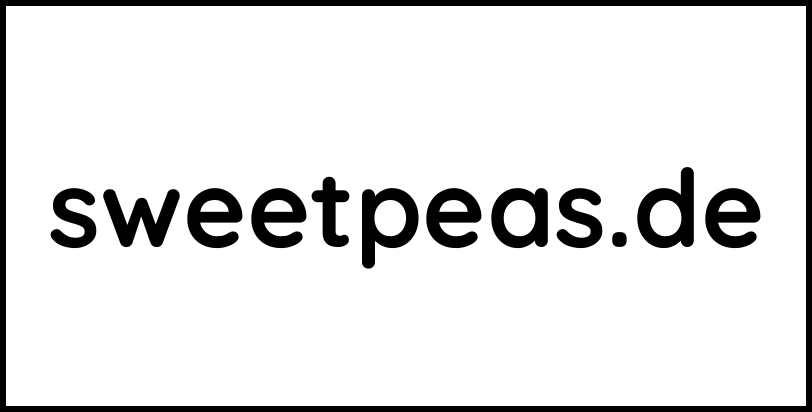 sweetpeas.de