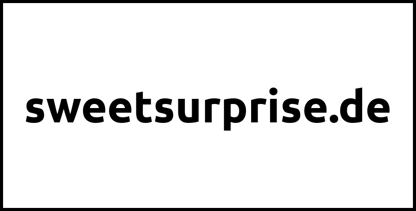 sweetsurprise.de