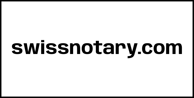 swissnotary.com