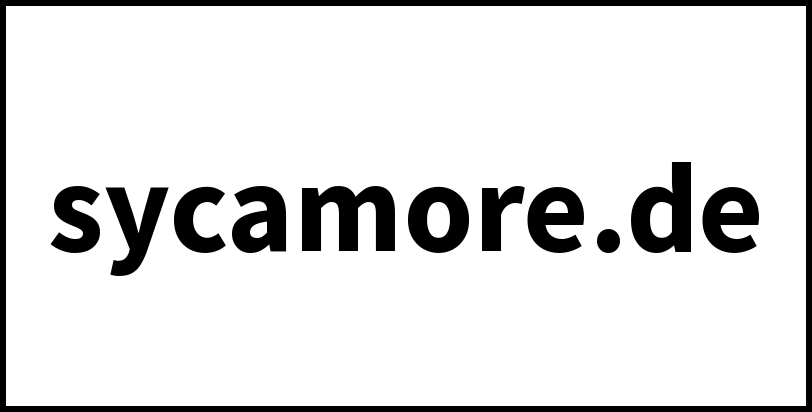 sycamore.de