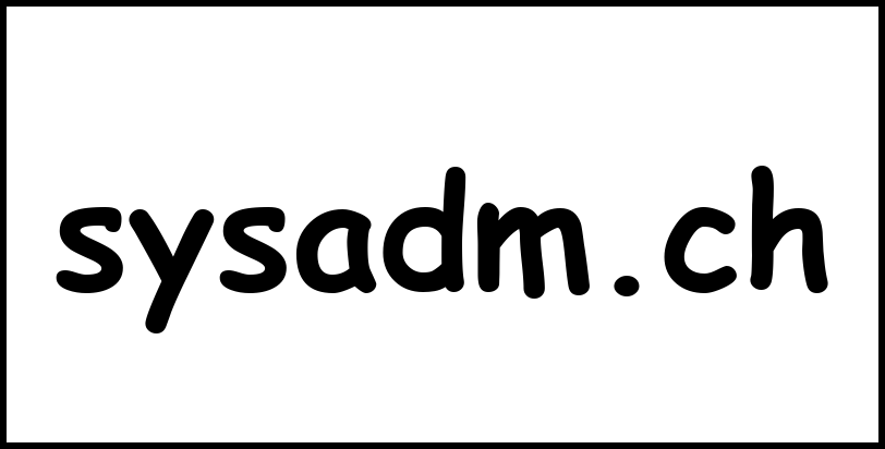 sysadm.ch