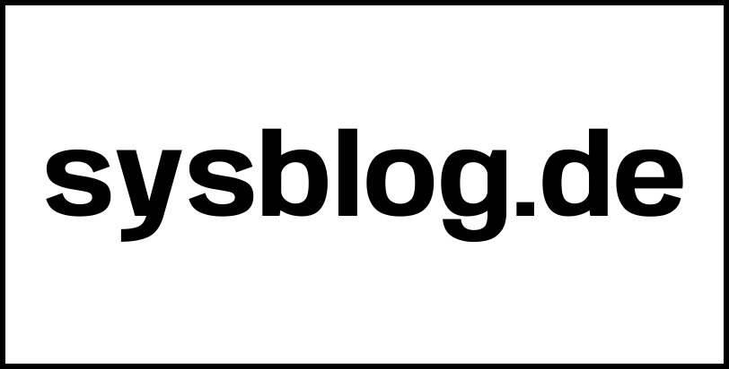 sysblog.de