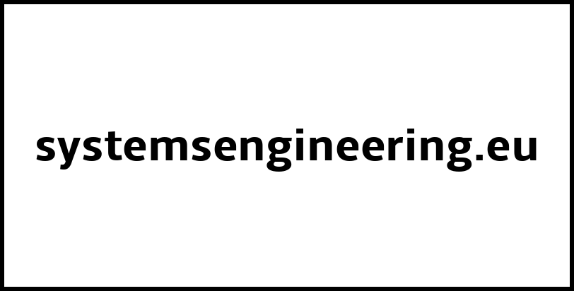 systemsengineering.eu