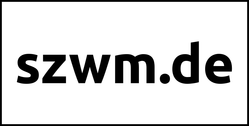 szwm.de