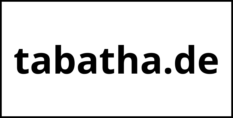 tabatha.de