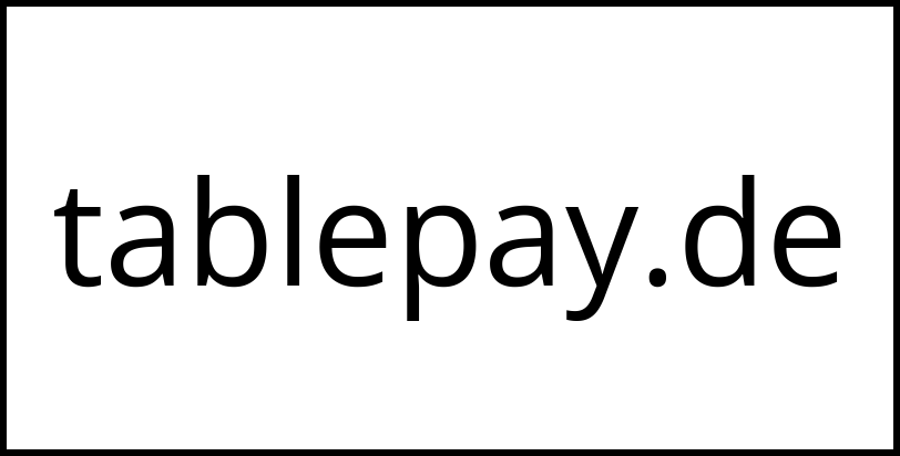 tablepay.de