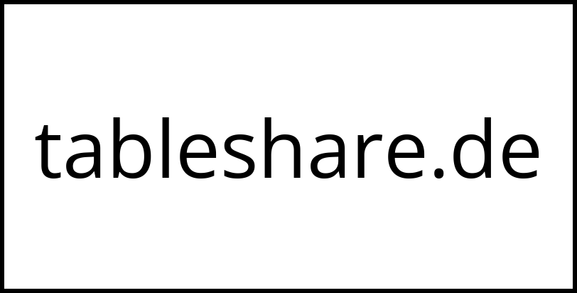 tableshare.de