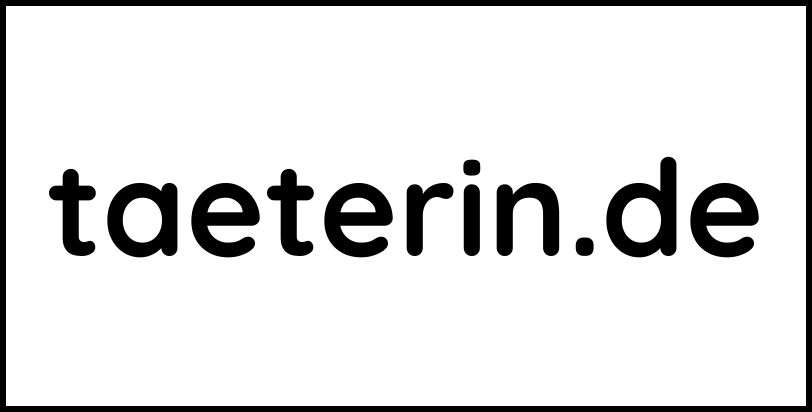 taeterin.de