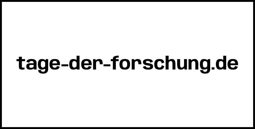 tage-der-forschung.de