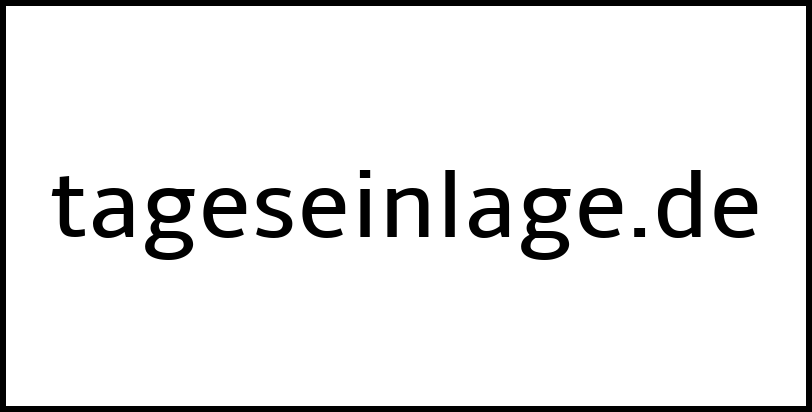 tageseinlage.de