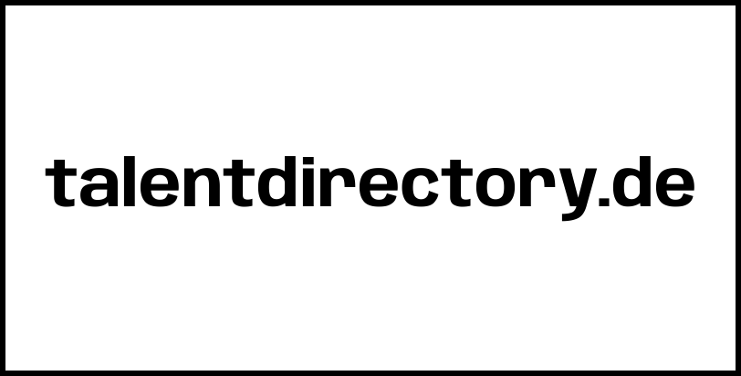 talentdirectory.de