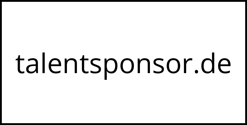 talentsponsor.de