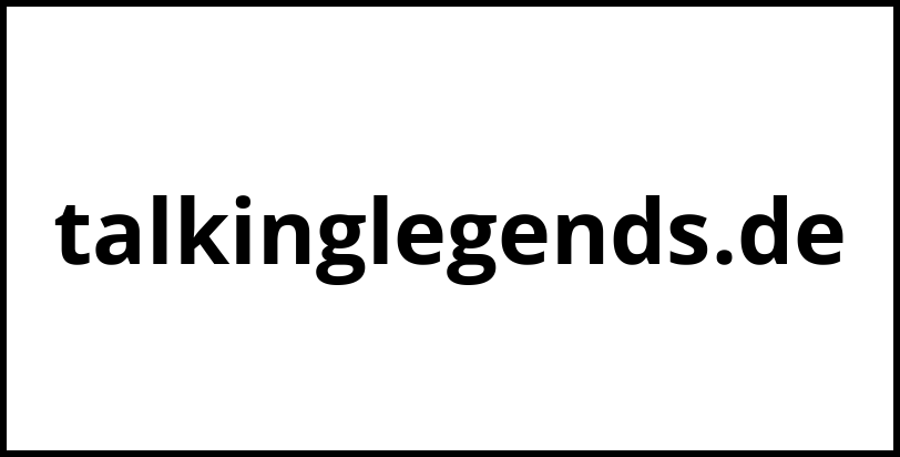 talkinglegends.de