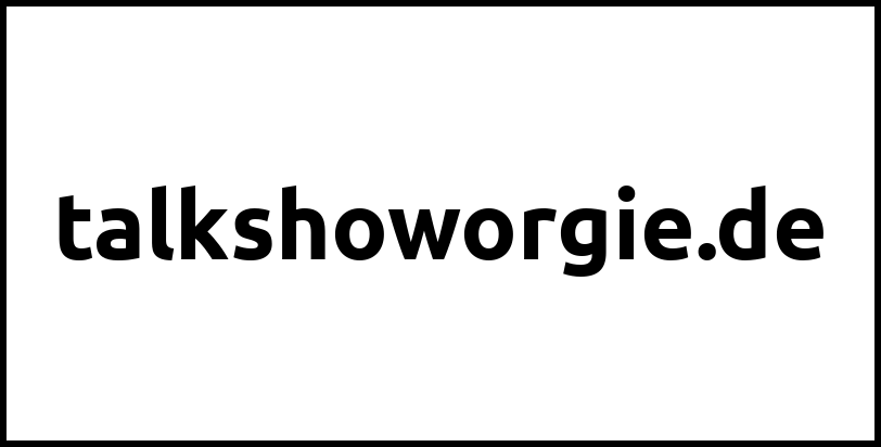 talkshoworgie.de