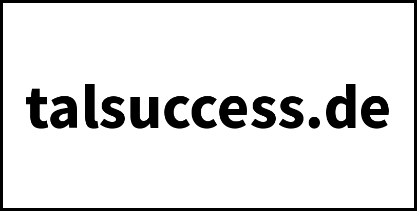 talsuccess.de