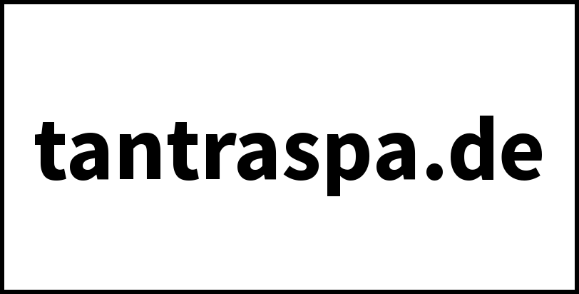 tantraspa.de