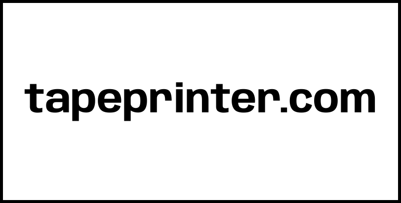 tapeprinter.com