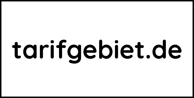 tarifgebiet.de