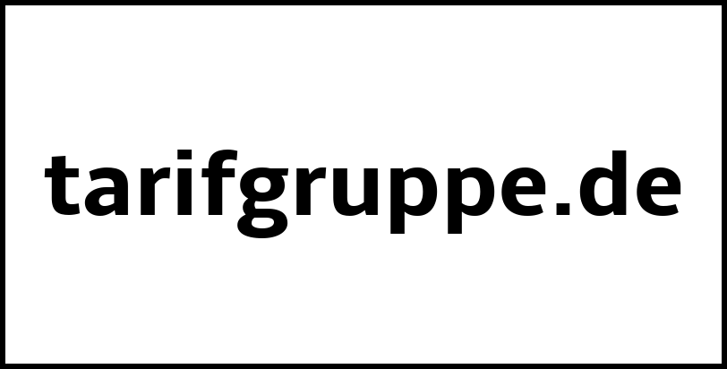 tarifgruppe.de