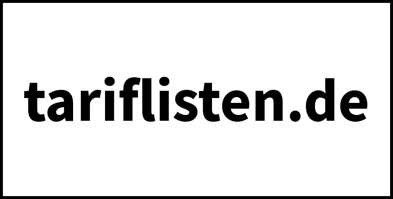 tariflisten.de