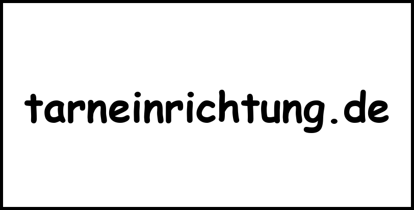 tarneinrichtung.de