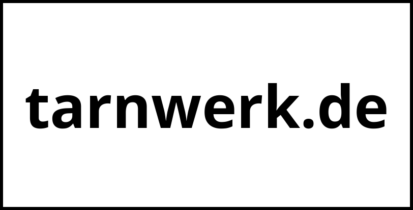 tarnwerk.de