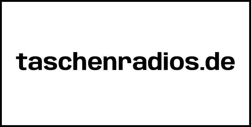 taschenradios.de