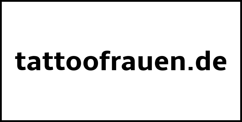 tattoofrauen.de